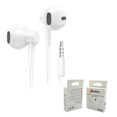 Écouteurs Mayline jack 3,5 mm blancs | Smarty