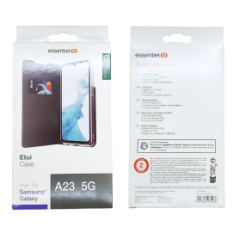 Etui ESSENTIELB pour Samsung Galaxy A23 5G Noir - Audio Réf. F4110 | Sm