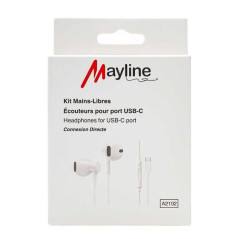 USB-C Hands-Free Earphones Mayline | Smarty