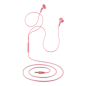 Hands-Free Earphones NGS Cross Flip – 3.5mm Jack 1.2m Pink