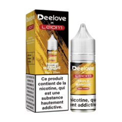 Huile Remplaçante E-Liquide 10ml - Deelove x Leiom - 2% Nicotine - Tri