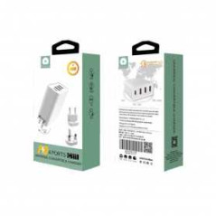 Kit Chargeur de Voyage USB / Type-C 4 Ports 48W WUW-C111 - Audio Réf. A