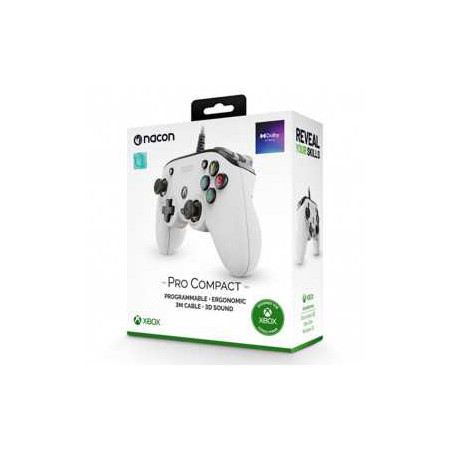Manette Filaire Xbox Série X Nacon Pro Blanc | Smarty Paris 