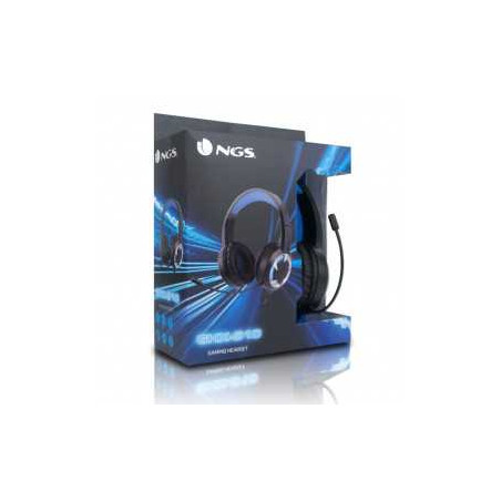 Microphone Casque Sans Fil Avec Lumière LED 15W pour PS4/XBOXONE/PC -