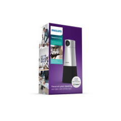 Microphone de Conférence Audio-Vidéo PSE0550 - Noir et Argent - Philips · Smarty Paris · Smarty Paris