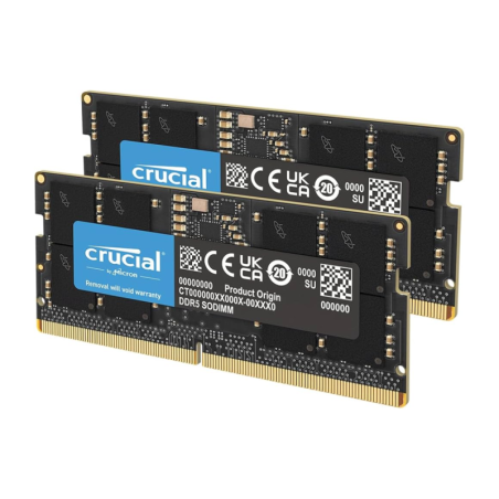 Kit de Mémoire Crucial 64 Go (2 x 32 Go) Ordinateur Portable
