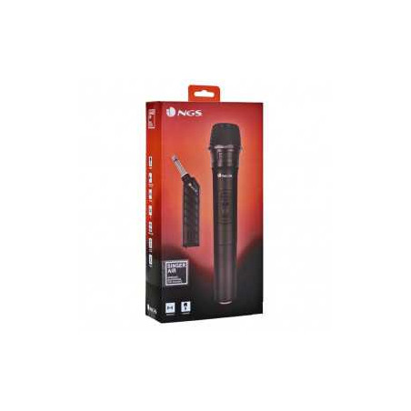 Microphone de Voix sans Fil NGS Singer Air - Noir - Audio Réf. G1553 |