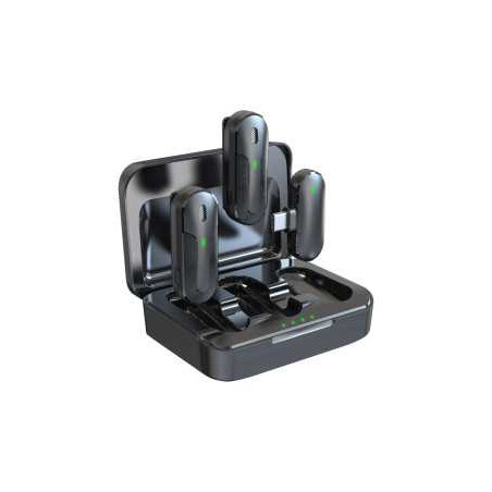 Microphone sans fil 2 en 1 Devia Séries Kintone M8-2-C - Type C - Audi