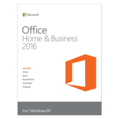 Microsoft Office 2016 Home & Business - 32/64 bits - 1PC - Audio Réf. T