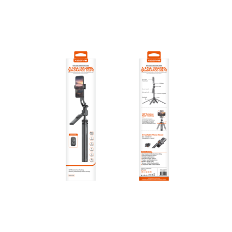 Perche à selfie de bureau avec suivi du visage AI Xssive XSS-FT01 - Au