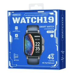 REMAX WATCH19 4G GPS AMOLED Blue | Smarty