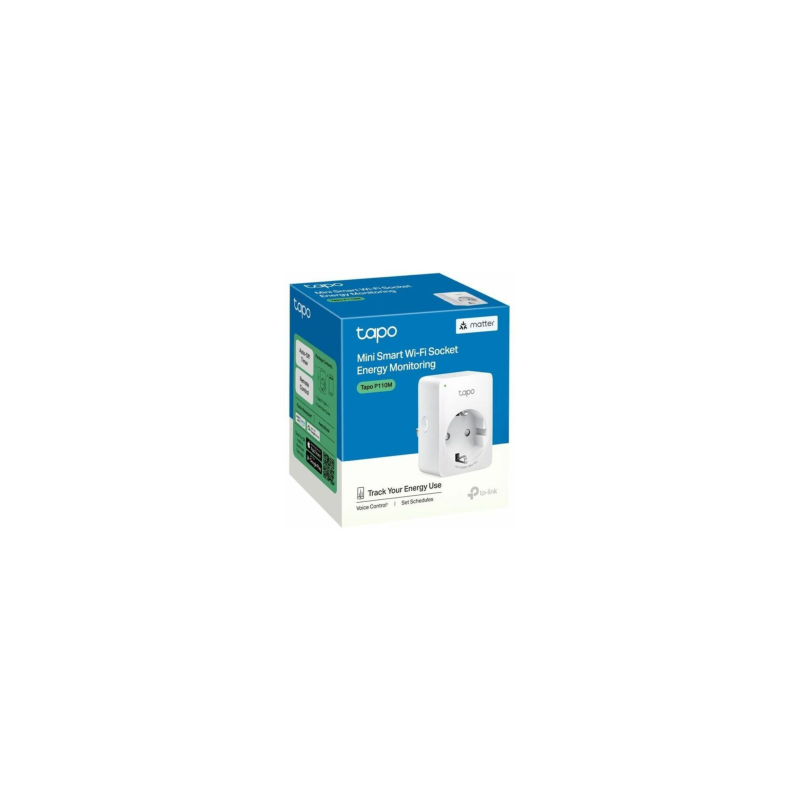 Prise Intelligente TP-Link WiFi P110M - Blanc
