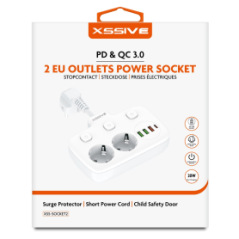 Prises Secteur PD QC3.0 XSSIVE XSS-SOCKET2 - Audio Ref A2836 | Smarty