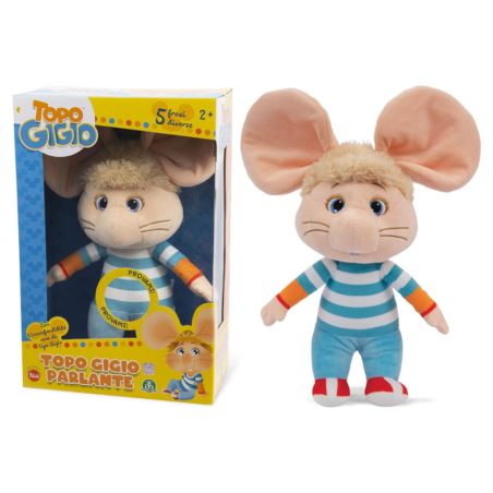 Peluche Grandi Giochi Topo Gigio Parlante sou | Smarty Paris
