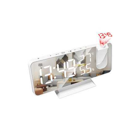 Réveil à Projection Numérique avec Grand Ecran LED - Audio Ref G2296 |