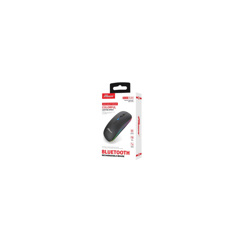 Souris sans Fil Rechargeable Clic silencieux et durable FASR FS-M1 - Noir Souris sans Fil Rechargeable Clic silencieux et durable FASR FS-M1 - Noir