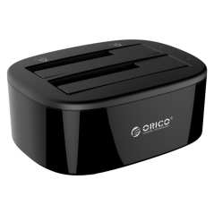 Station d'accueil Dual Dock 6228US3 ORICO 2 ports 2.5/3.5 pouces — Orico · Smarty Paris 18e · Smarty Paris