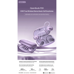 Écouteurs sans fil Remax OpenBuds P20 bleu | Smarty