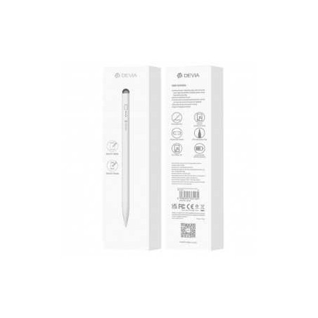Stylet Tactile - Devia Screen Pencil - Compatible avec tout - Blanc -
