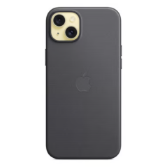 Coque silicone Apple iPhone 15 Plus noire MT103ZM/A