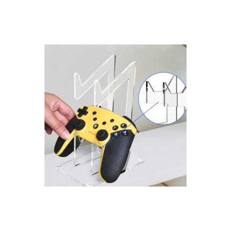 Support Universel en Acrylique pour Contrôleur de Jeu - Transparent -