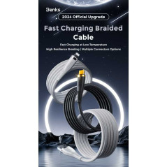 Benks USB to USB-C cable 66W black | Smarty