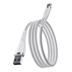 Câble USB vers USB-C Benks 66W blanc | Smarty