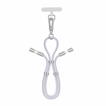 Câble Lanière 2-en-1 Type-C / Lightning Power | Smarty Paris