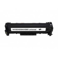 Toner HP CE410X/CC530A/CF380X/Cartridge 718K Noir Compatible 4400 Page