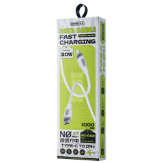 Câble Type-C / Lightning Charge Rapide 30W 1M | Smarty Paris