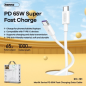 USB-C to USB-C Cable REMAX Marlik Series RC-191 – 1 m White USB-C to USB-C Cable REMAX Marlik Series RC-191 – 1 m White