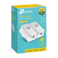 Pack de 2 mini adaptateurs CPL TP-Link – 600 Mbps prise intégrée
