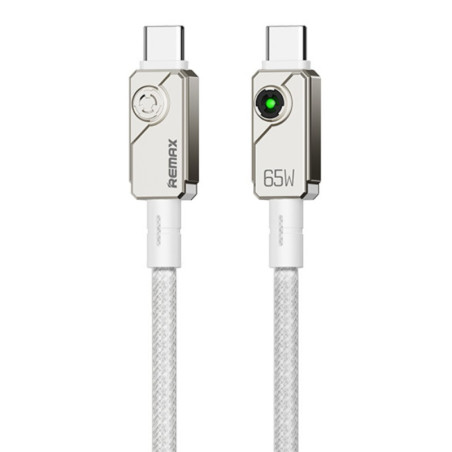 Câble REMAX Swift C36 USB-C 65W blanc | Smarty