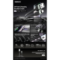 Cable REMAX Janker RC-C085 – USB-A to Lightning 3A 1 m Black Cable REMAX Janker RC-C085 – USB-A to Lightning 3A 1 m Black