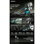 Cable REMAX Janker RC-C086 – USB-A to USB-C 3A 1 m Black Cable REMAX Janker RC-C086 – USB-A to USB-C 3A 1 m Black
