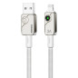 USB to Lightning Cable REMAX Swift C32 – 3A Braided 1.2 m White