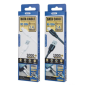 Câble USB / Micro-USB Remax RC-138m – 2,4 A 1 m Noir