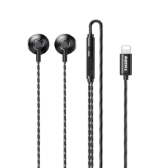 Écouteurs Remax RM-711i Lightning métal 1,2 m noir