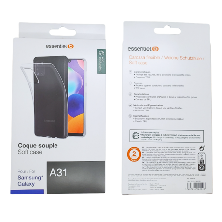 Clear Case ESSENTIELB – Samsung Galaxy A31