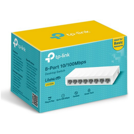 Ethernet Switch TP-Link LS1008 – 8 Ports 10/100Mbps