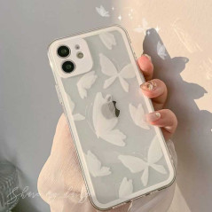 Coque Mayline papillon blanc | Smarty Paris