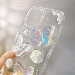 Mayline Embossed Butterfly 3D Bead Case | Smarty