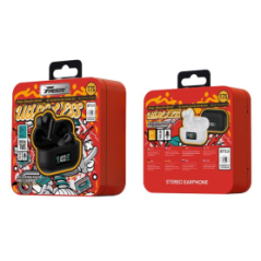 Écouteurs Bluetooth FASR T7S - Noir - Audio Ref A3405 | Smarty Paris