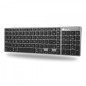 Bluetooth Keyboard AZERTY NGS – Rechargeable Black and Grey Bluetooth Keyboard AZERTY NGS – Rechargeable Black and Grey