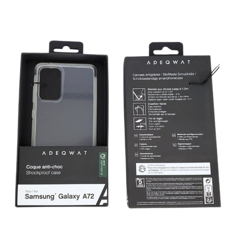 Coque antichoc ADEQWAT Samsung A72 | Smarty