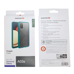 Case ESSENTIELB Samsung A03s Green | Smarty