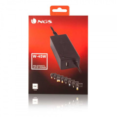 NGS Universal Laptop Charger 45W 8 Tips | Smarty