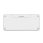 Logitech K380 Multi-Device Bluetooth Keyboard – White, Spanish QWERTY Logitech K380 Multi-Device Bluetooth Keyboard – White, Spanish QWERTY