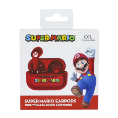 Écouteurs Bluetooth OTL Super Mario - Rouge - Audio Réf. A2619 | Smarty