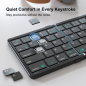 Foldable Bluetooth Keyboard Nillkin Cube Pocket – QWERTY Black, Windows/iOS/Android